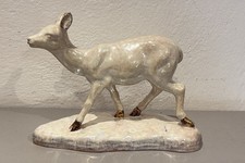 Keramik Aretini Figur Reh