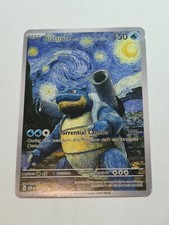 Blastoise Starry Night Custom