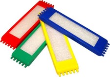 Vorfach-Aufwickler für 12 Vorfächer Wickelbrettchen 17x5cm m. Schaumstoff