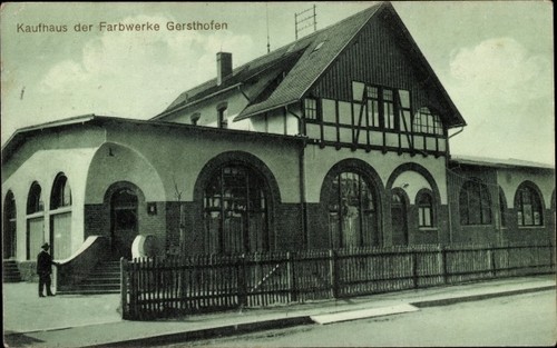 Gersthofen schwaben - ak,