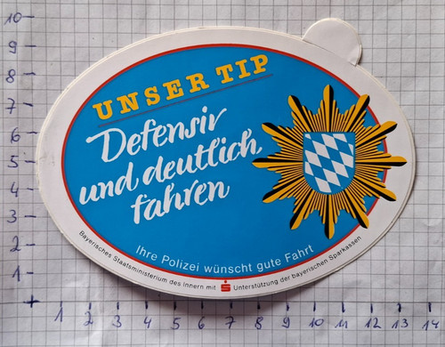 Aufkleber sticker - /, "