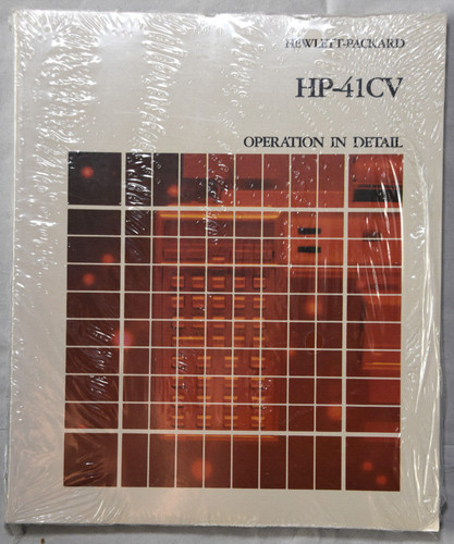 41cv handbuch operation - hp-41cv,