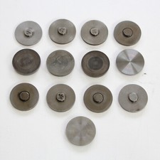 Satz Ventileinstellplättchen Ø 34,7mm Ventil Einstellscheiben Shims mit Zapfen