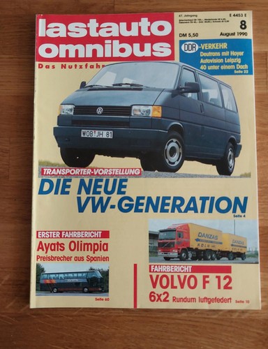 Lastauto omnibus 1990 - lastauto-omnibus, volvo