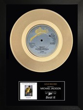 MICHAEL JACKSON - GOLD RECORD