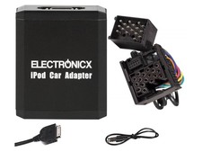 Adapter AUX iPhone iPad iPod CD Wechsler BMW, Mini, Land Rover Rundpin