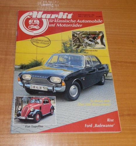 Markt 1985 ford - ford, badewanne