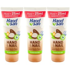 Hand san Handcreme HAND & NAIL 3 x 100ml pflegt Hand & Nägel pH-Hautneutral