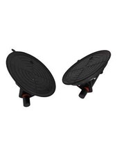 Set mit 2 Vakuum-Saugnäpfen für Glas mit Handpumpe Saugnapf für Glas