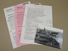 Schaeff SHML 30 B Compact Mobilbagger Preisliste und Werksfoto 80er Jahre