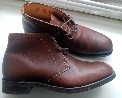 Men loake boots brown - loake, leather