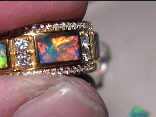 Men gem opal - &, diamond