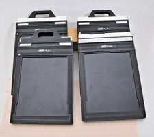 Fidelity Planfilm Doppelkassetten  4x5, 1 x Elite u. 3 X Astra