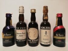 5x Miniaturflaschen Spirituosen Schnaps - Set Z182 SHERRY - minibottles 🍾
