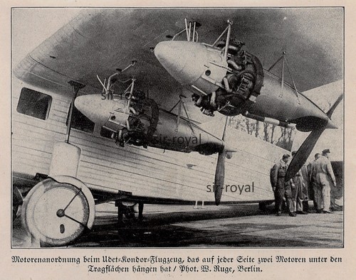 Udet kondor flugzeug - udet,