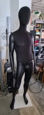 GENESIS Mannequin Mann Schwarz Schaufensterpuppe komplett mit OVP, Höhe 190cm