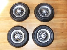 4 Kinderwagenräder für