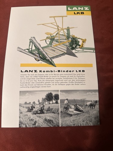Lanz kombi binder lkb prospekt - lkb,