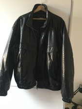 Bomberjacke Leder Optik Gr. XL