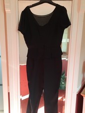 Jumpsuit Overall Schwarz
