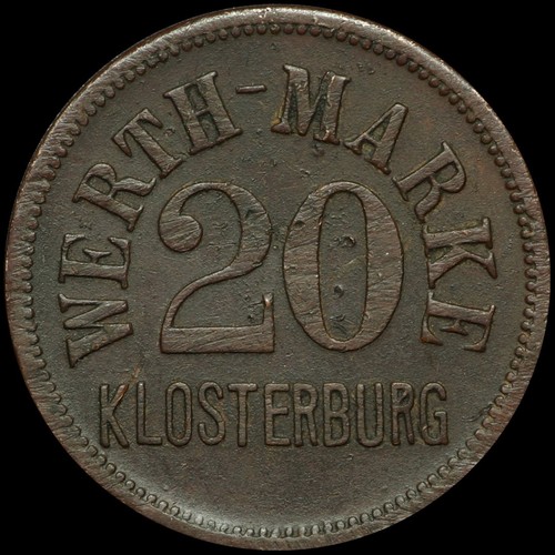 Wertmarke pfennig kupfer - wertmarke:,