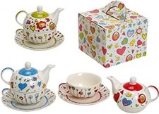 Tea for One Blumen Herz