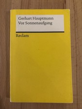 Vor Sonnenaufgang / Gerhart