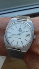 Omega SEAMASTER 166.0206 AUTOMATIC CAL. 1012 WHITE DIAL New Old Lager Uhren Uhr