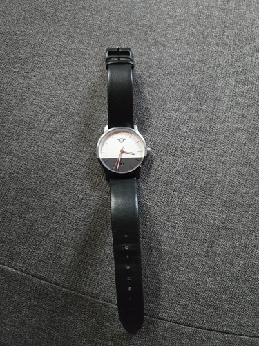 Bmw mini damenuhr - mini, lederarmband