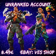 Valorant unranked Account mit