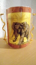 Deko Windlicht "Elefant" Tischlicht Mitbringsel Geschenkidee