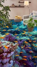 3D Koralle Fische M7206