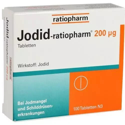 Jodid ratiopharm 200 µg jod - 200,