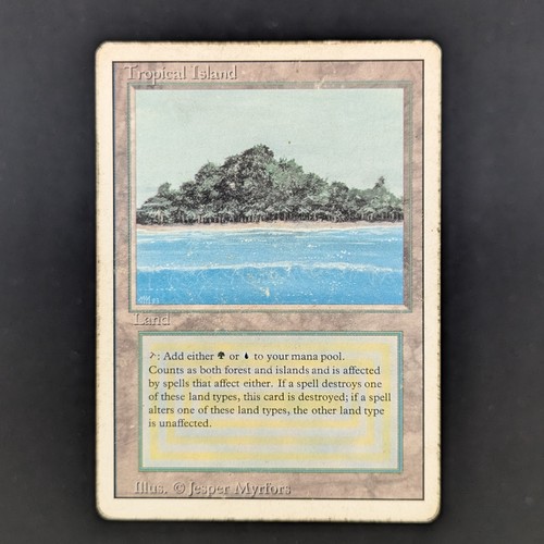 Mtg tropical island - mtg,