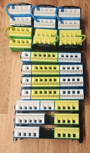 Hager klemme mitträger - hager, pe/n-klemme