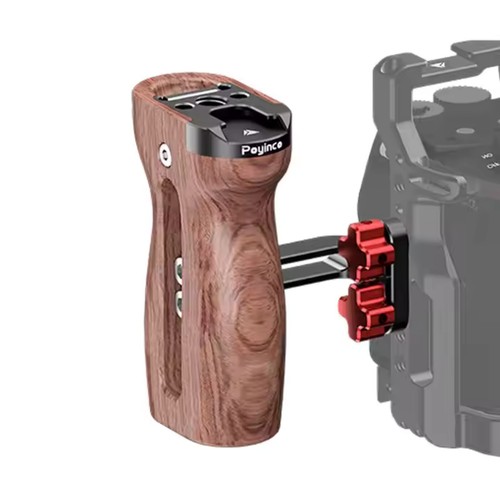 Holz seitengriff für dslr - für,