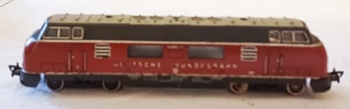Fleischmann 1381 diesellok - fleischmann, db