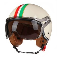NEU Jethelm Motorradhelm Retro