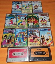 Heidi TV-Serie MC Kassetten Klax Karussell Sammlung 1977 Poly Universal Alpen 