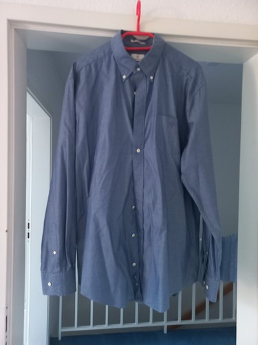 Gant herren hemd blau rot - herren,