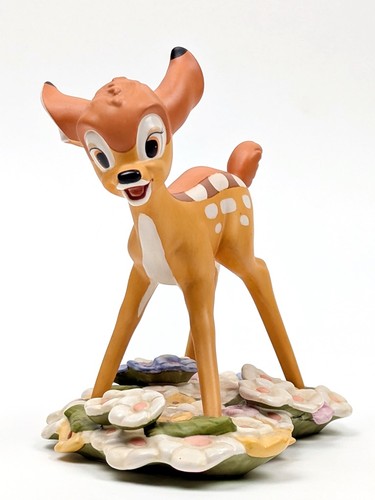 Wdcc 41033 bambi purty flower - bambi,
