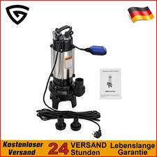 1500W Fäkalienpumpe