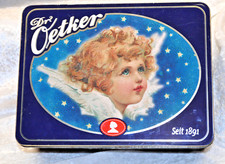 Alte blechdose dr oetker - blechdose,