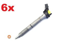 6x Audi 3.0 TDI EINSPRITZDÜSE INJEKTOR 059130277CC 0445116040 BOSCH REPARATUR