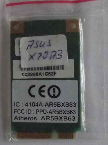 Atheros wlan karte - wlan, asus