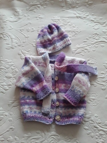 Selbstgestrickte babykleidung - selbstgestrickte,