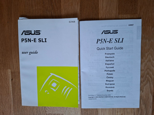 Bedienungsanleitung asus p5n - bedienungsanleitung,