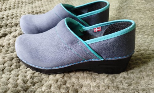 Sanita echtleder softclogs - echtleder,