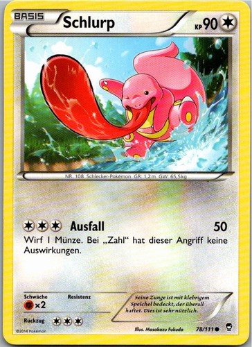 Pokémon schlurp 111 - pokémon,