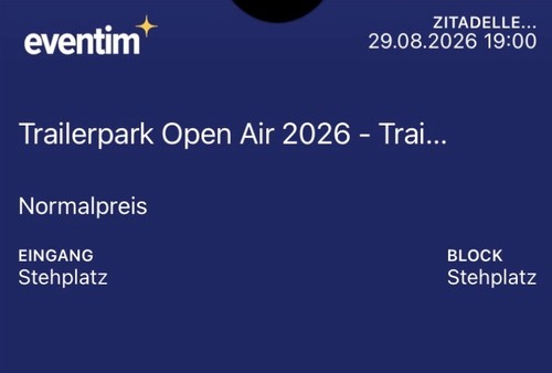 Trailerpark 19 00 - 29.08.26, 19:00